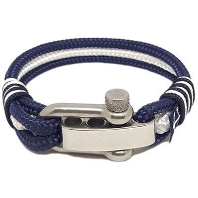 Adjustable Shackle Nautical Bracelet