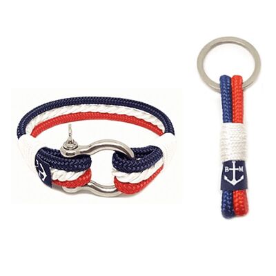 The Netherlands Nautical Bracelet and Keychain
