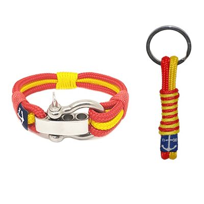 Bracelet et porte-clés nautique Espagne