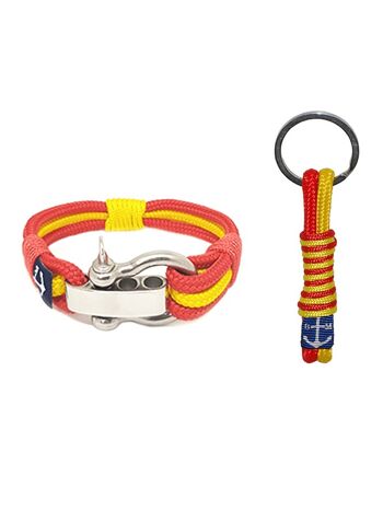 Bracelet et porte-clés nautique Espagne