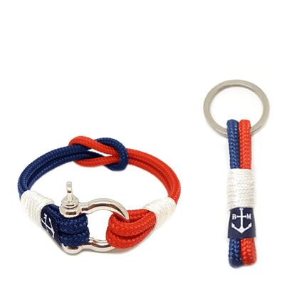 Garth Nautical Bracelet and Keychain