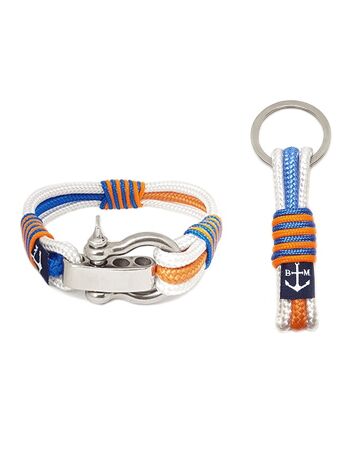 Bracelet nautique et porte-clés Jolly Roger