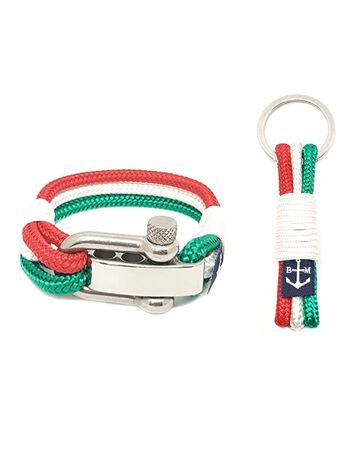 Bracelet et porte-clés nautique Italie