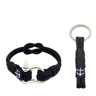 Sadie Reef Knot Nautical Bracelet and Keychain