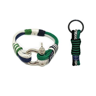 Bracciale e portachiavi nautici Peadar