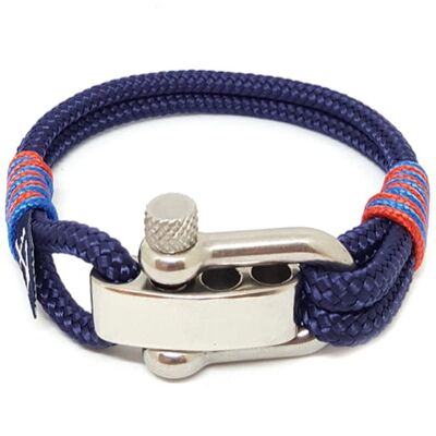 Bracciale nautico da yachting con grillo regolabile