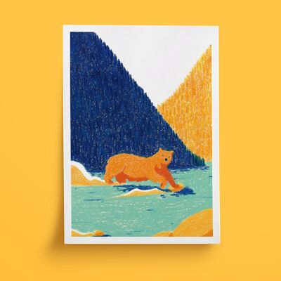 Postcard - The Bear