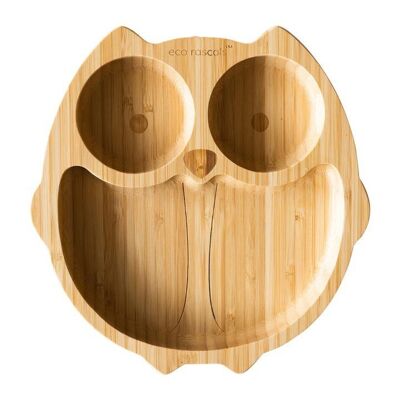 Bamboo Owl Sucton Plate