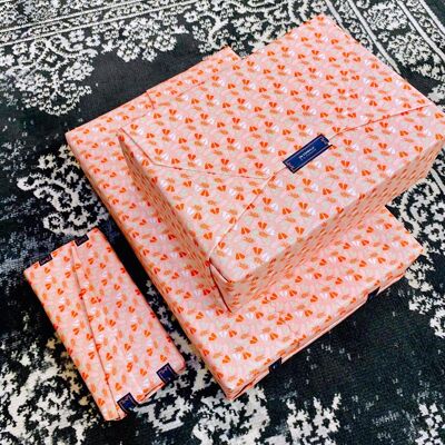 TRIO reusable gift wrapping sheets
