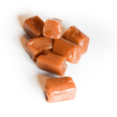 Caramelo tierno con papilottes de mantequilla salada ecológica BULK - 1KG