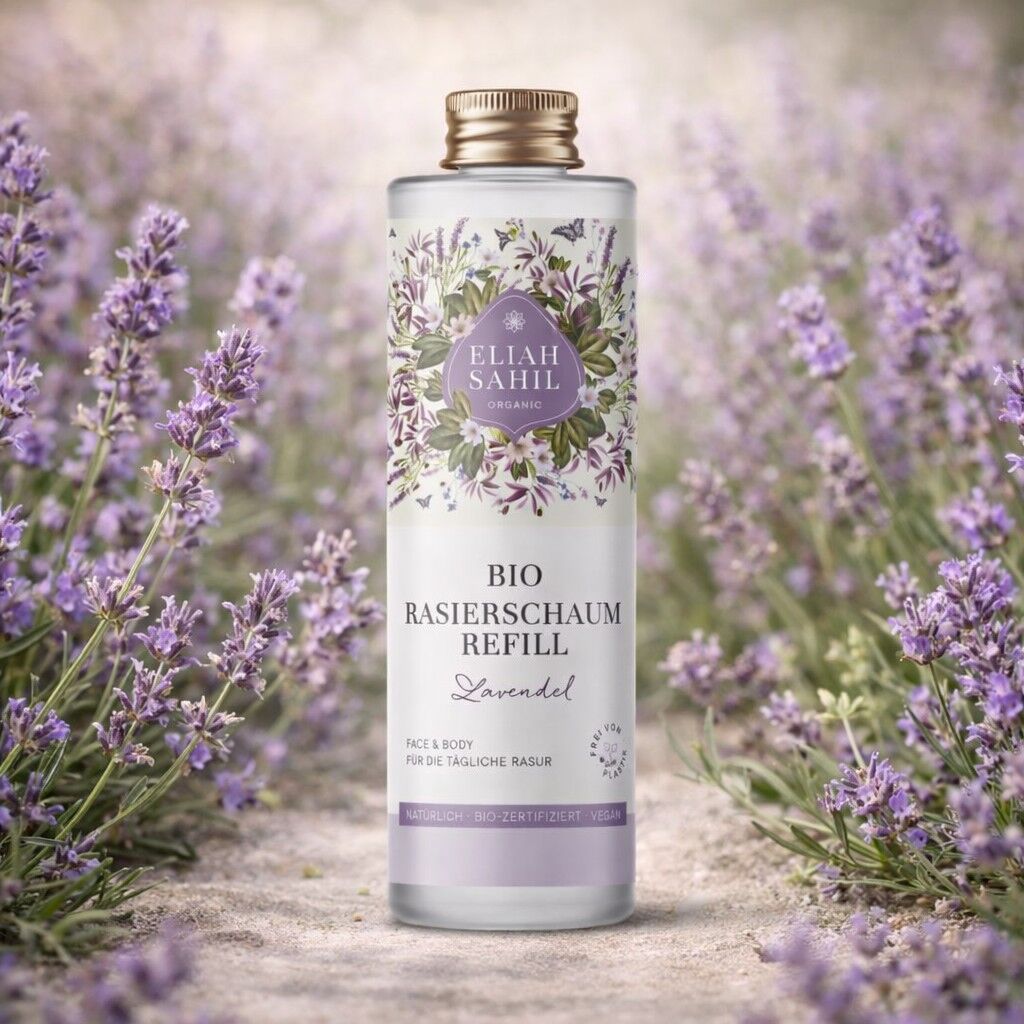 Bio-Rasierschaum Lavendel 100ml Nachfüllung