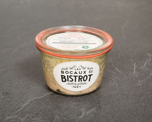 Saumon au citron confit, riz long de Camargue IGP (bocal en verre / bocaux traditionnels / Poisson)