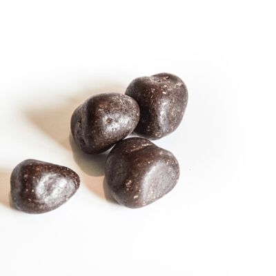 Jengibre confitado recubierto con chocolate orgánico BULK - 2.5KG