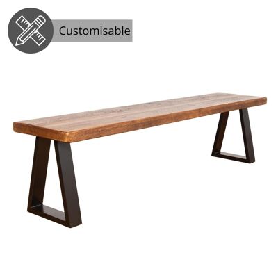 Glenridding Industrial Bench - Trapezoid Leg