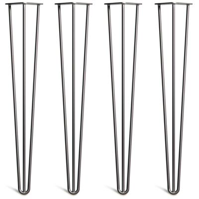 Hairpin Legs - Desk & Dining Table - 28inch / 71cm - 3 Rod