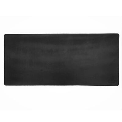 Leather Desk Mat - Black - 100x45cm