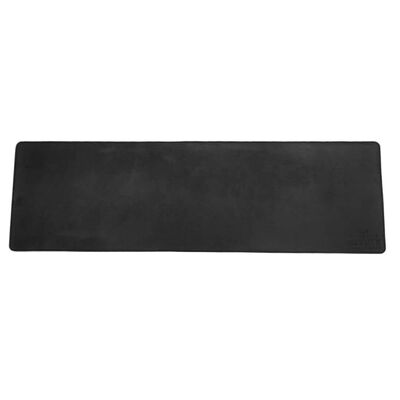 Leather Desk Mat - Black - 80x30cm