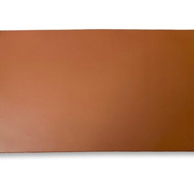 Leather Desk Mat - Tan - 100x45cm