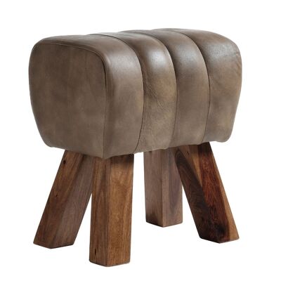 Lima Mini Gym Bench - Patina Buffalo Leather