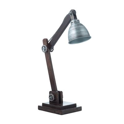 Madrid Desk Lamp | Black | Copper | Raw - Raw Zinc