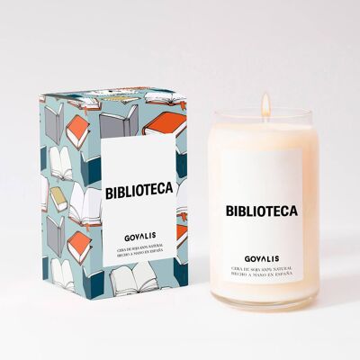 Vela Aromática Biblioteca