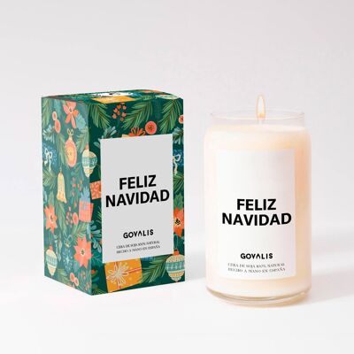 Vela Aromática Feliz Navidad