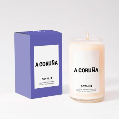 Una candela profumata di Coruña