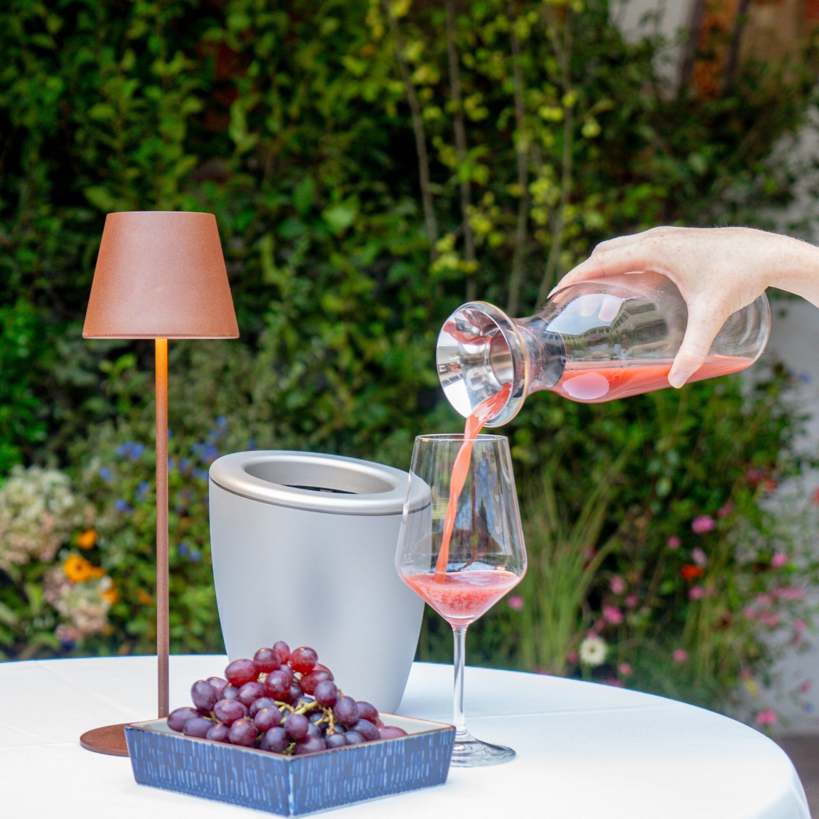 DEMI Metal, Silver Touch - Wine and Champagne Cooler