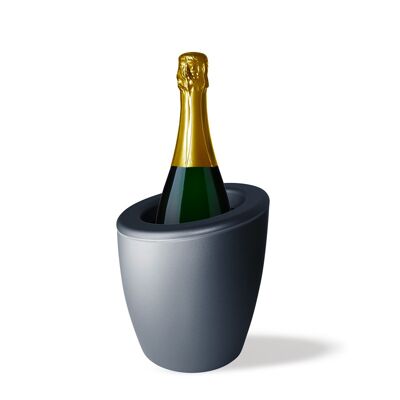 DEMI Metal Titanium Touch - Enfriador de vino y champán
