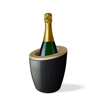 DEMI Mix, Gold Touch Black - Refroidisseur à vin et champagne 1