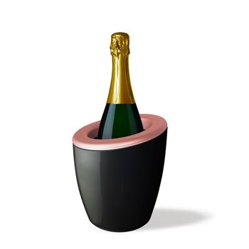 DEMI Mix, Rose Gold Touch Black - Refroidisseur de vin et de champagne 2