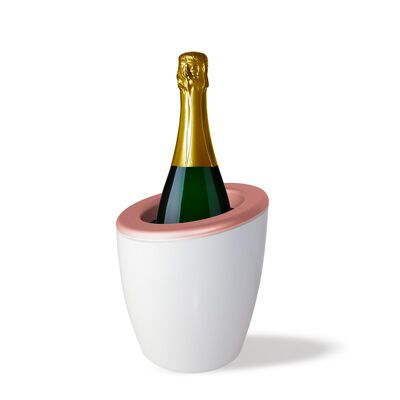 DEMI Mix, Rose Gold Touch White - Refroidisseur à vin et champagne