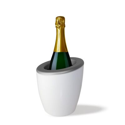 DEMI Mix, Silver Touch White – Wein- und Champagnerkühler