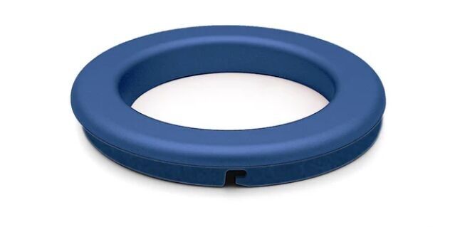 LOCKING RING, Metal Blue Touch