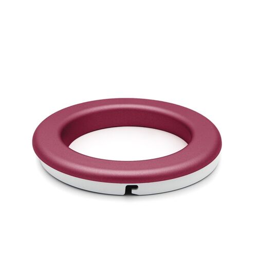 LOCKING RING, Metal Burgundy Touch