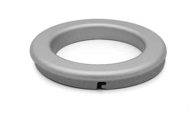 LOCKING RING, Metal Silver Touch