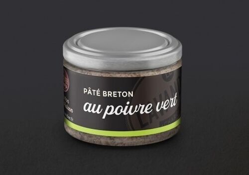 Pack de 6 Verrines de Pâté breton au Poivre vert