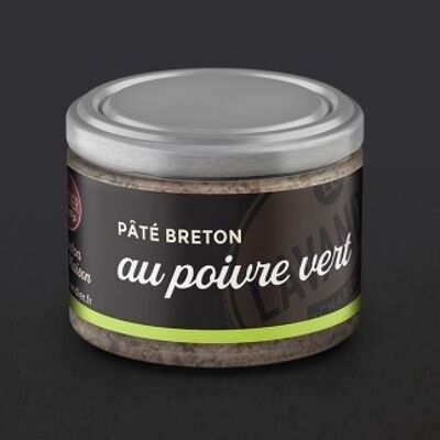 Confezione da 6 Verrine di paté bretone al pepe verde