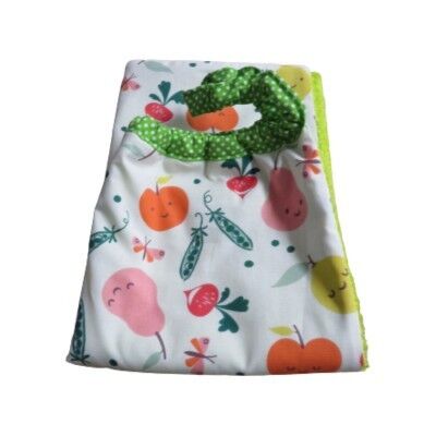 Canteen elastic bib towel Vegetables