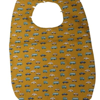 Bib Cars yellow background