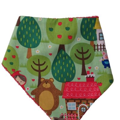 Red Riding Hood Bandana Bib