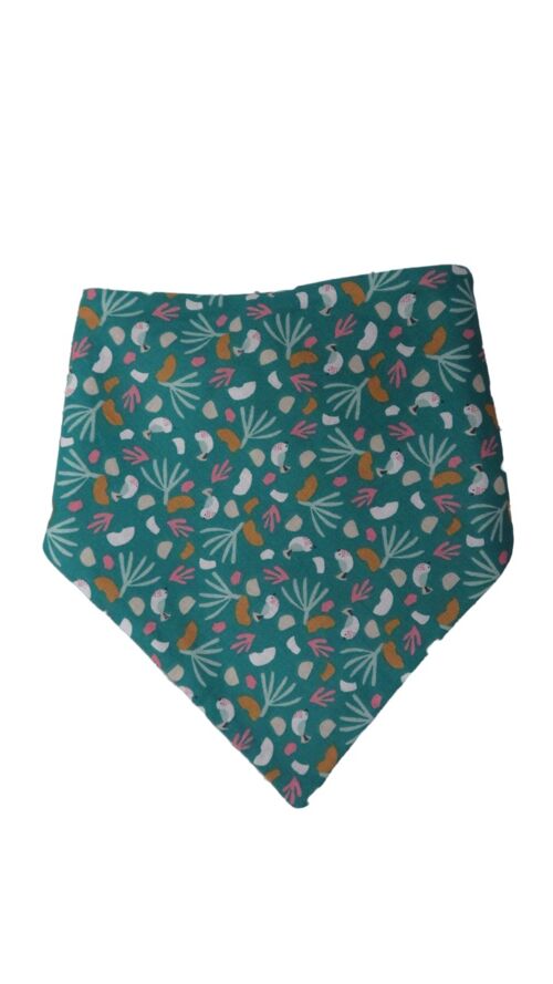 Bavoir Bandana Petits Oiseaux