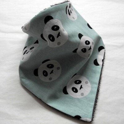 babero bandana panda