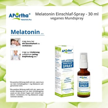 Melatonine Sleep Spray - 30 ml spray buccal végétalien 4