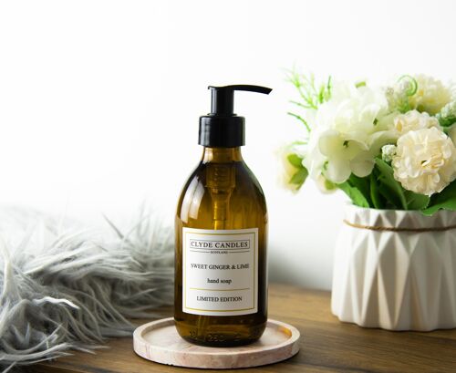 Luxury Hand Soaps - Sweet Ginger & Lime