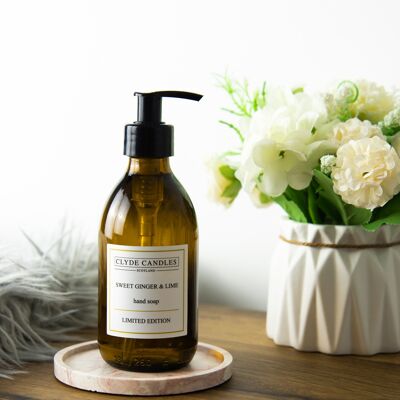 Luxury Hand Soaps - Sweet Ginger & Lime
