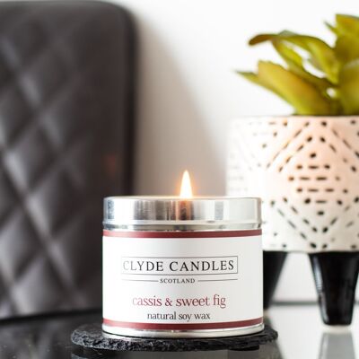 Cassis & Sweet Fig Candle Tin