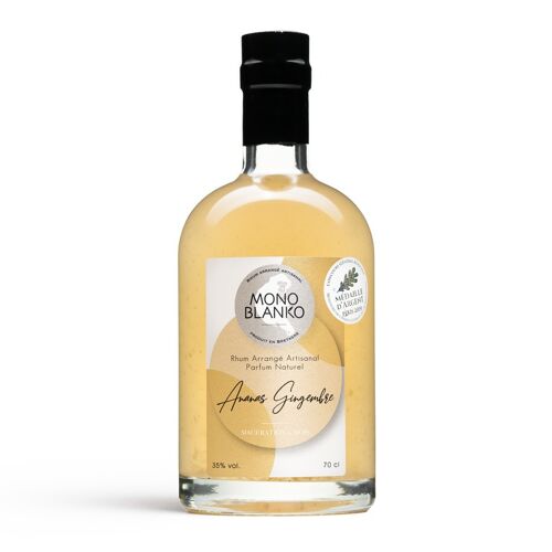 Rhum Ananas ; Gingembre - 70cl