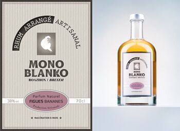 Rhum Figues ; Bananes - 35cl 2