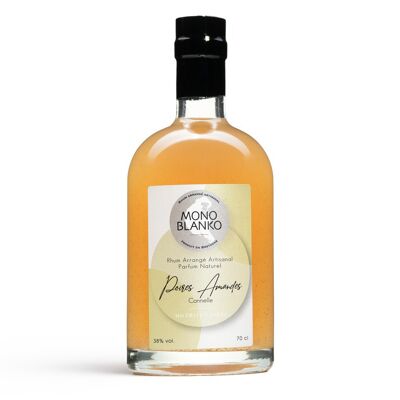 Rhum Poires, Amandes ; Cannelle - 70cl